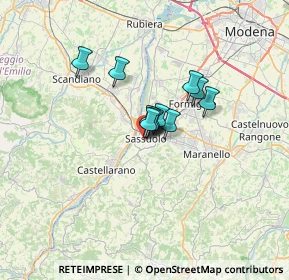 Mappa Viale Sant'Anna, 41049 Sassuolo MO, Italia (3.65545)