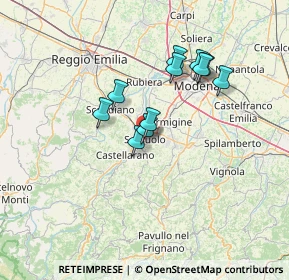 Mappa Viale Sant'Anna, 41049 Sassuolo MO, Italia (11.16182)