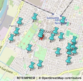 Mappa Viale Sant'Anna, 41049 Sassuolo MO, Italia (0.559)