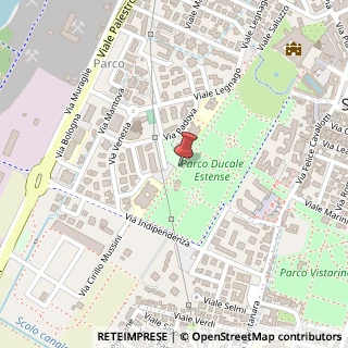 Mappa Via Parco, 11/2, 41049 Sassuolo, Modena (Emilia Romagna)