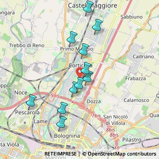 Mappa Via Don G. Francesco Fiammelli, 40100 Bologna BO, Italia (1.84091)