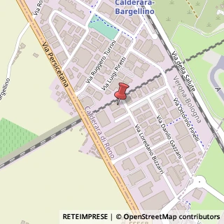 Mappa Via Loredano Bizzarri, 12/14, 40012 Calderara di Reno, Bologna (Emilia Romagna)