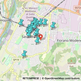Mappa Via Manin, 41049 Sassuolo MO, Italia (0.77)