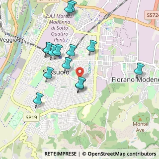Mappa Via Manin, 41049 Sassuolo MO, Italia (0.99929)