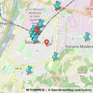 Mappa Via Manin, 41049 Sassuolo MO, Italia (1.036)