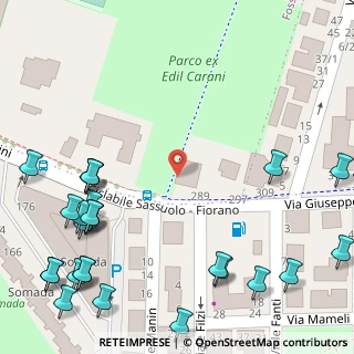 Mappa Via Manin, 41049 Sassuolo MO, Italia (0.1)