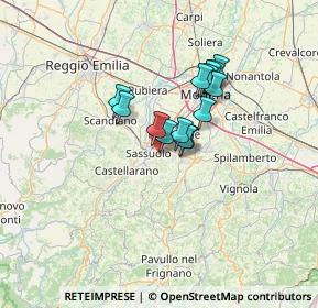 Mappa Strada, 41042 Fiorano Modenese MO, Italia (9.36286)