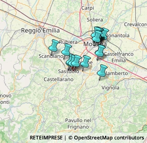 Mappa Strada, 41042 Fiorano Modenese MO, Italia (10.15167)