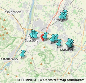 Mappa Strada, 41042 Fiorano Modenese MO, Italia (3.565)