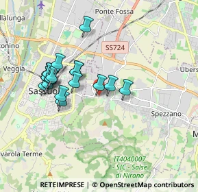 Mappa Strada, 41042 Fiorano Modenese MO, Italia (1.67895)
