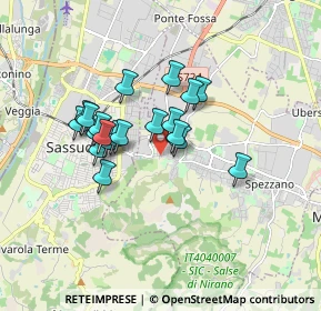 Mappa Strada, 41042 Fiorano Modenese MO, Italia (1.3565)