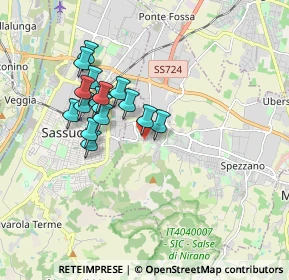 Mappa Strada, 41042 Fiorano Modenese MO, Italia (1.51125)
