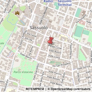 Mappa Viale della Pace, 28, 41049 Sassuolo, Modena (Emilia Romagna)