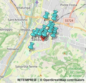 Mappa Viale Medaglie D'Oro, 41049 Sassuolo MO, Italia (1.01)