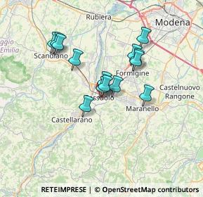 Mappa Viale Medaglie D'Oro, 41049 Sassuolo MO, Italia (5.65643)