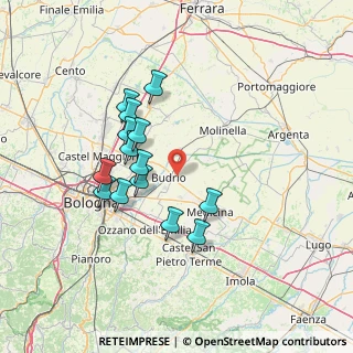 Mappa Via Alta del Buriolo, 40054 Budrio BO, Italia (12.72786)