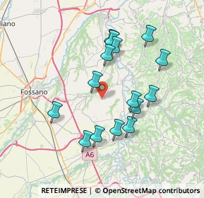 Mappa FRAZ. LA PRA, 12041 Bene Vagienna CN, Italia (6.982)