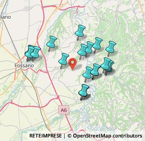 Mappa FRAZ. LA PRA, 12041 Bene Vagienna CN, Italia (6.516)