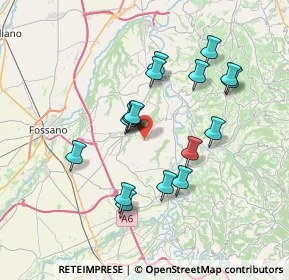 Mappa FRAZ. LA PRA, 12041 Bene Vagienna CN, Italia (6.54529)