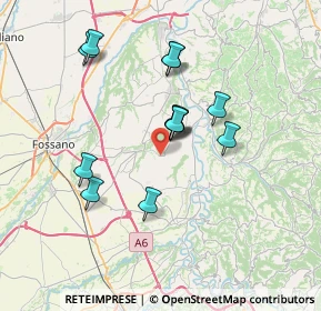 Mappa FRAZ. LA PRA, 12041 Bene Vagienna CN, Italia (6.24923)