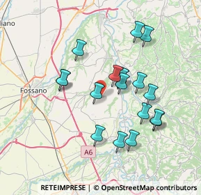 Mappa FRAZ. LA PRA, 12041 Bene Vagienna CN, Italia (6.64)