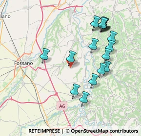 Mappa FRAZ. LA PRA, 12041 Bene Vagienna CN, Italia (8.19556)
