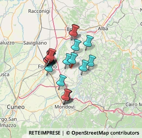 Mappa FRAZ. LA PRA, 12041 Bene Vagienna CN, Italia (10.147)