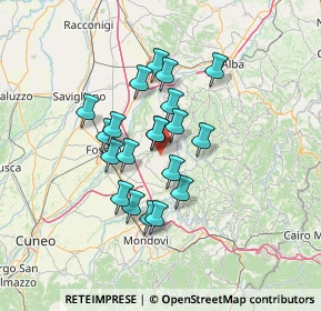 Mappa FRAZ. LA PRA, 12041 Bene Vagienna CN, Italia (10.653)