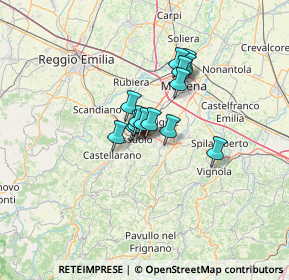 Mappa Via G. Cavalcanti, 41042 Fiorano Modenese MO, Italia (8.00786)