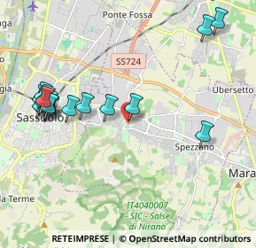 Mappa Via G. Cavalcanti, 41042 Fiorano Modenese MO, Italia (2.38)