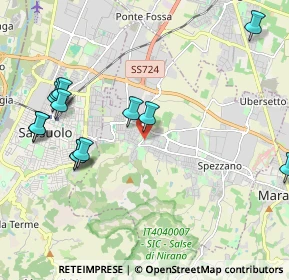 Mappa Via G. Cavalcanti, 41042 Fiorano Modenese MO, Italia (2.38462)