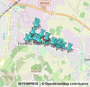 Mappa Via G. Cavalcanti, 41042 Fiorano Modenese MO, Italia (0.52)