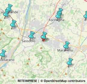 Mappa Via G. Cavalcanti, 41042 Fiorano Modenese MO, Italia (5.8925)