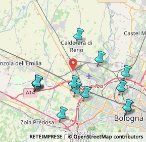 Mappa Via Bizzari L, 40012 Bargellino BO, Italia (4.62429)