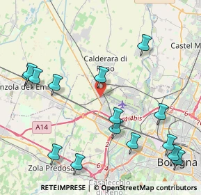 Mappa Via Bizzari L, 40012 Bargellino BO, Italia (5.20933)