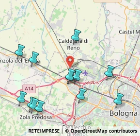 Mappa Via Bizzari L, 40012 Bargellino BO, Italia (4.70846)
