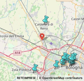 Mappa Via Bizzari L, 40012 Bargellino BO, Italia (6.20083)