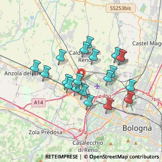 Mappa Via Bizzari L, 40012 Bargellino BO, Italia (3.3065)