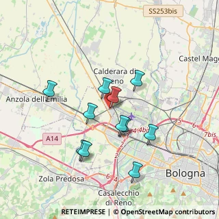Mappa Via Bizzari L, 40012 Bargellino BO, Italia (3.21273)