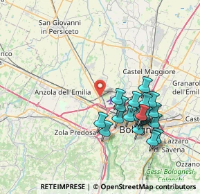 Mappa Via Bizzari L, 40012 Bargellino BO, Italia (7.4715)
