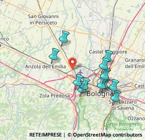 Mappa Via Bizzari L, 40012 Bargellino BO, Italia (7.07833)