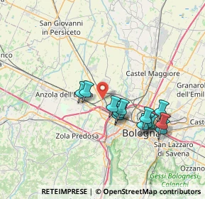 Mappa Via Bizzari L, 40012 Bargellino BO, Italia (6.58615)