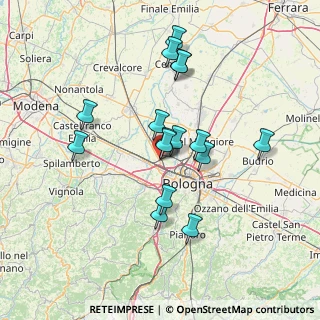 Mappa Via Bizzari L, 40012 Bargellino BO, Italia (12.87313)