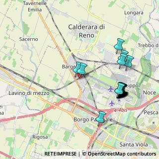 Mappa Via Bizzari L, 40012 Bargellino BO, Italia (2.165)
