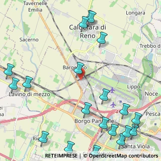 Mappa Via Bizzari L, 40012 Bargellino BO, Italia (3.2265)