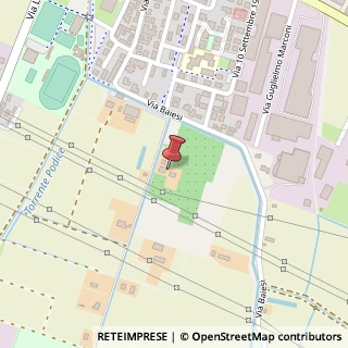 Mappa Via Baiesi, 101, 40011 Anzola dell'Emilia, Bologna (Emilia Romagna)
