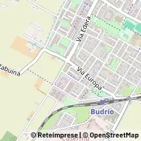 মানচিত্র Budrio
