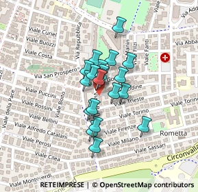 Mappa Largo Verona, 41049 Sassuolo MO, Italia (0.1385)