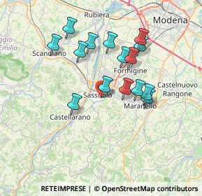 Mappa Largo Verona, 41049 Sassuolo MO, Italia (6.56467)