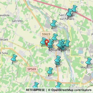 Mappa Via Benvenuto Cellini, 41057 Spilamberto MO, Italia (2.223)